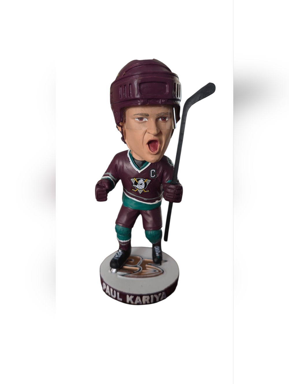 Paul Kariya 25th Anniversary Bobblehead Wild Winger’s Kids Club NHL w/ Box